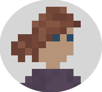 Pixelart portrait of Mia
